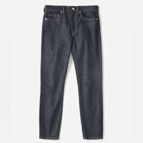 Everlane - High Rise Skinny Jean in Dark Indigo, 32 Ankle - Picture 15 of 15